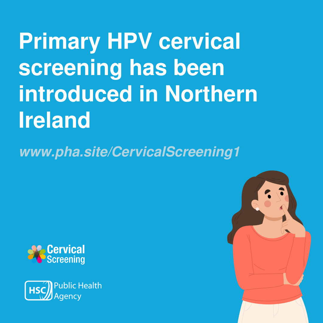 Primary HPV cervical screening has been introduced in Northern Ireland