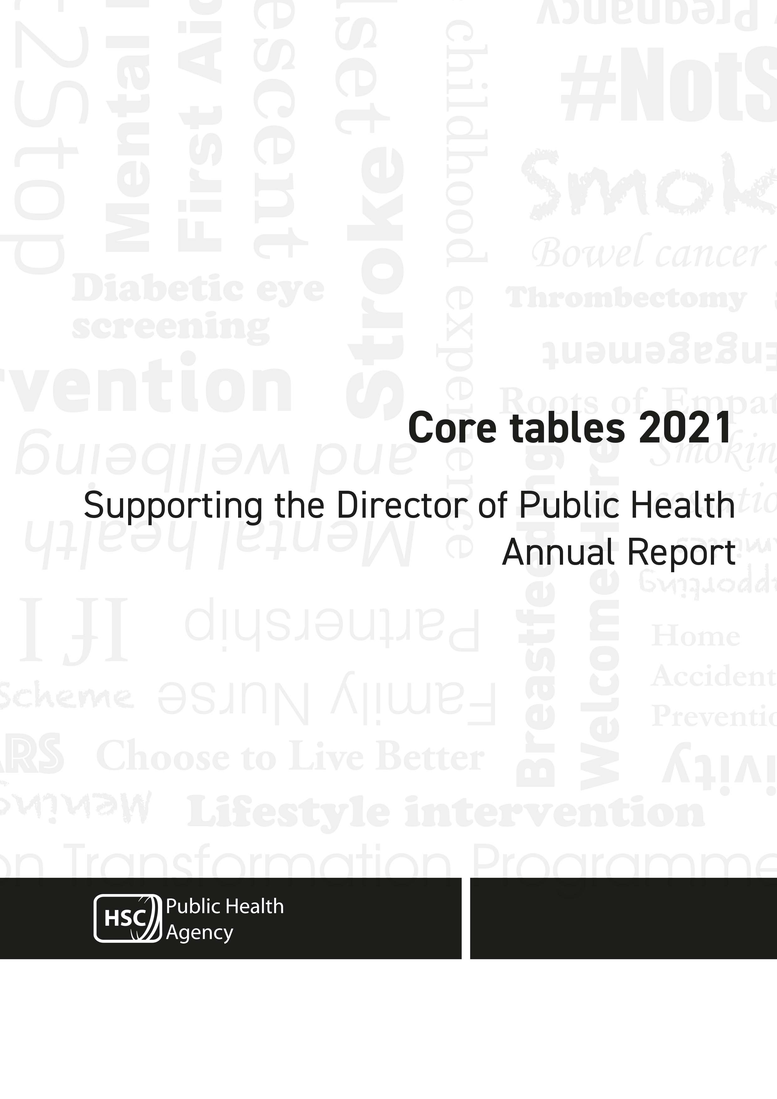 Report cover page