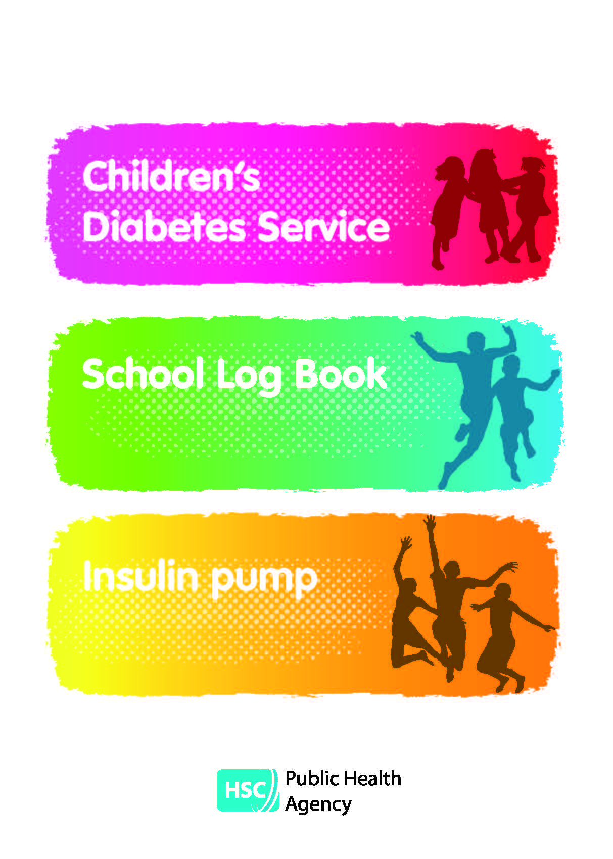 Cover of diabetes log book for insulin pumps